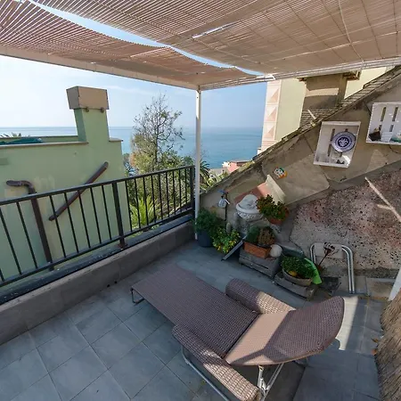 Hintown Lovely House Sea View Terrace In Bogliasco Lejlighed *